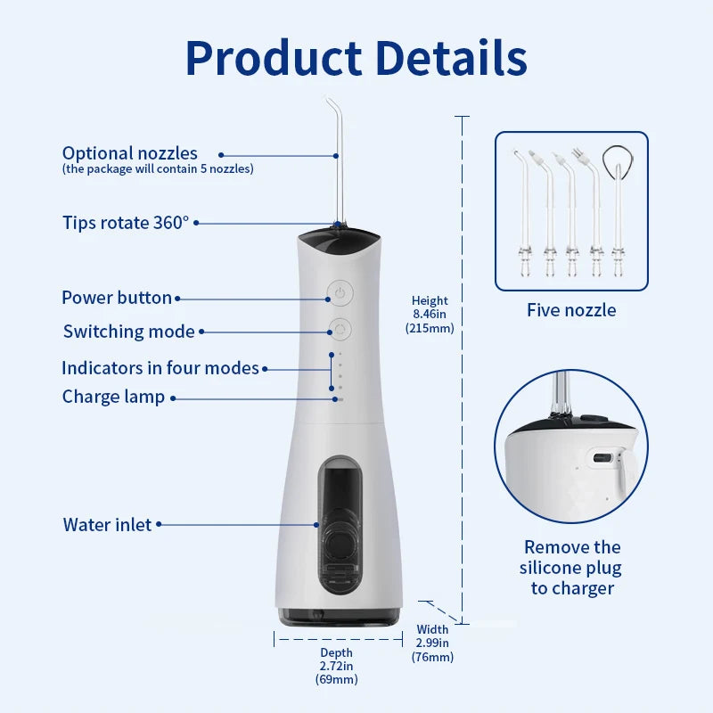 ClearJet™ Water Flosser