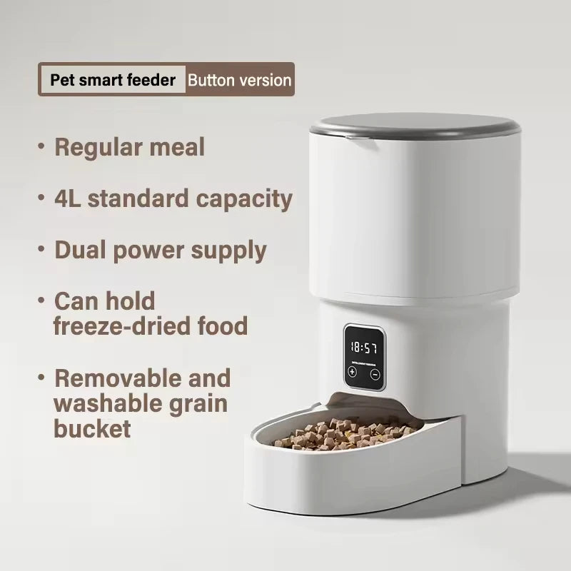 PawSure™ Smart Automatic Pet Feeder (4L)